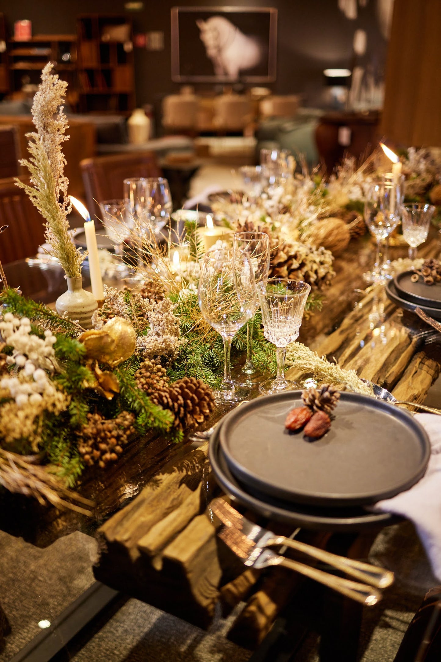 Curso: La Mesa Bonita en Navidad / Stylist y Flores.