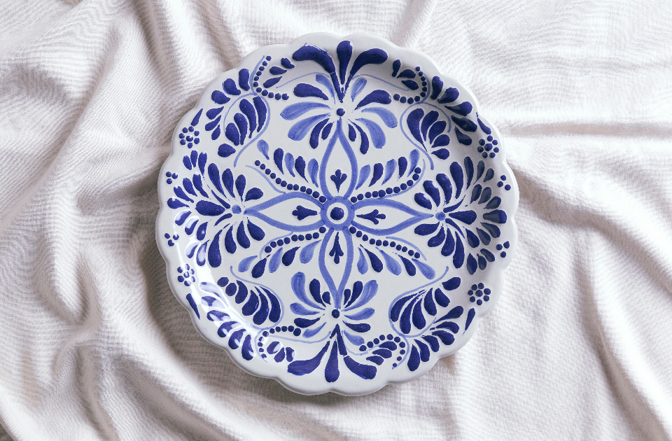 Plato Puebla Azul